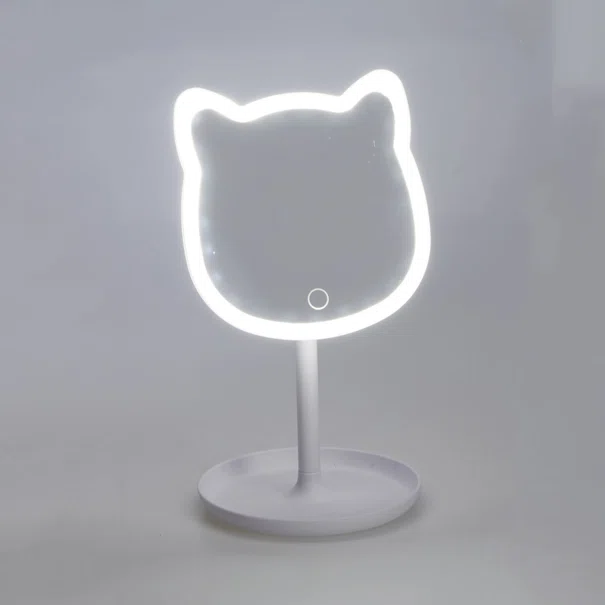 Καθρέφτης Επιτραπέζιος/Κοσμηματοθήκη Με Led (15.3x14x26) K-M Cat DD1500000