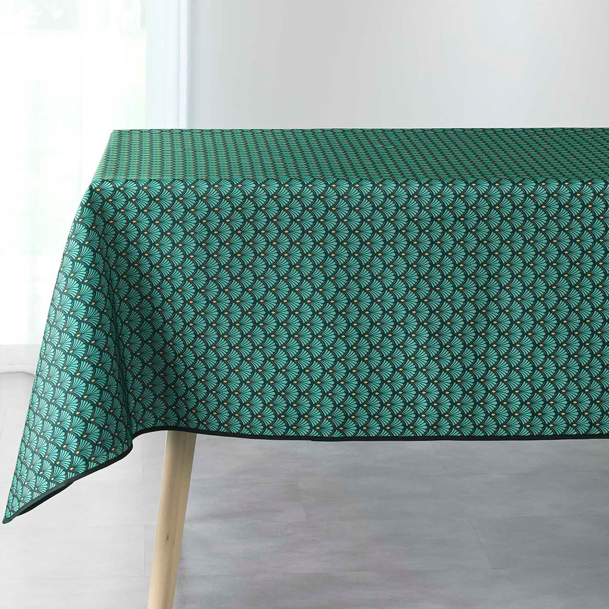 Αλέκιαστο Τραπεζομάντηλο (150x240) L-C Artchic Vert 1722848