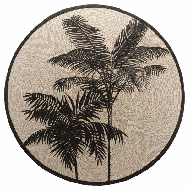 Στρογγυλό Χαλί Καλοκαιρινό (Φ120) L-C Tropic Nature 1741132