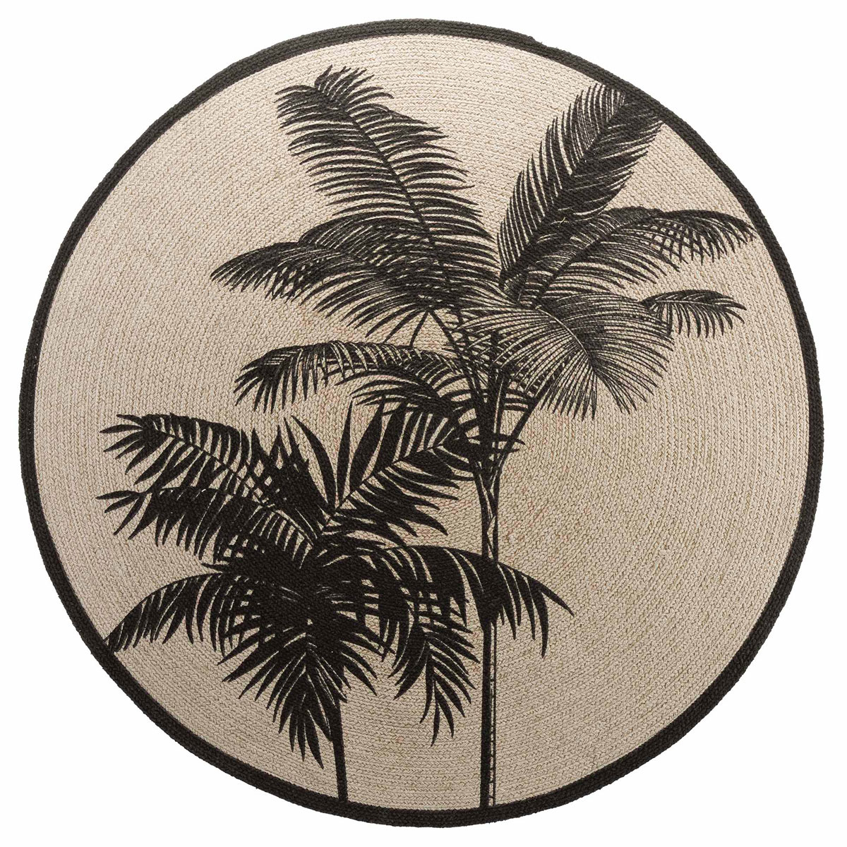Στρογγυλό Χαλί Καλοκαιρινό (Φ120) L-C Tropic Nature 1741132 Χαλιά Σαλονιού Spitishop