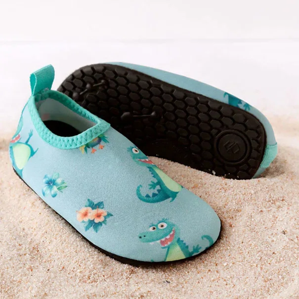 Παιδικά Παπούτσια Θαλάσσης Kiokids Crocodiles Μέντα
