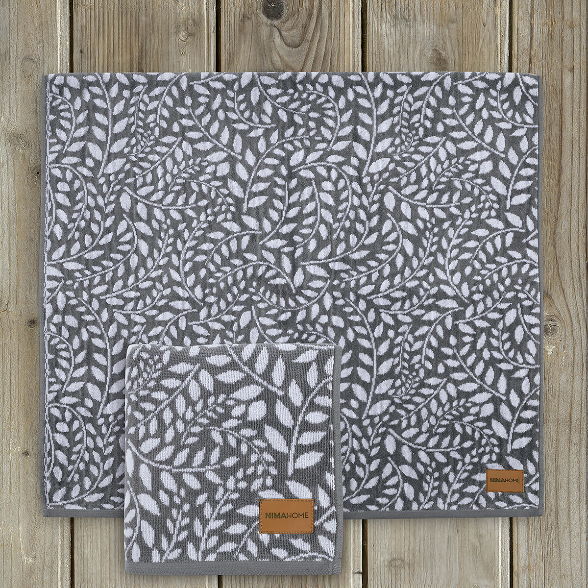 Πετσέτα Προσώπου (50x90) Nima Ivy 480gsm