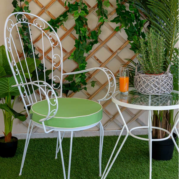 Μαξιλάρι Καθίσματος Φερ Φορζέ Στρογγυλό Be Comfy Bice Green 6004