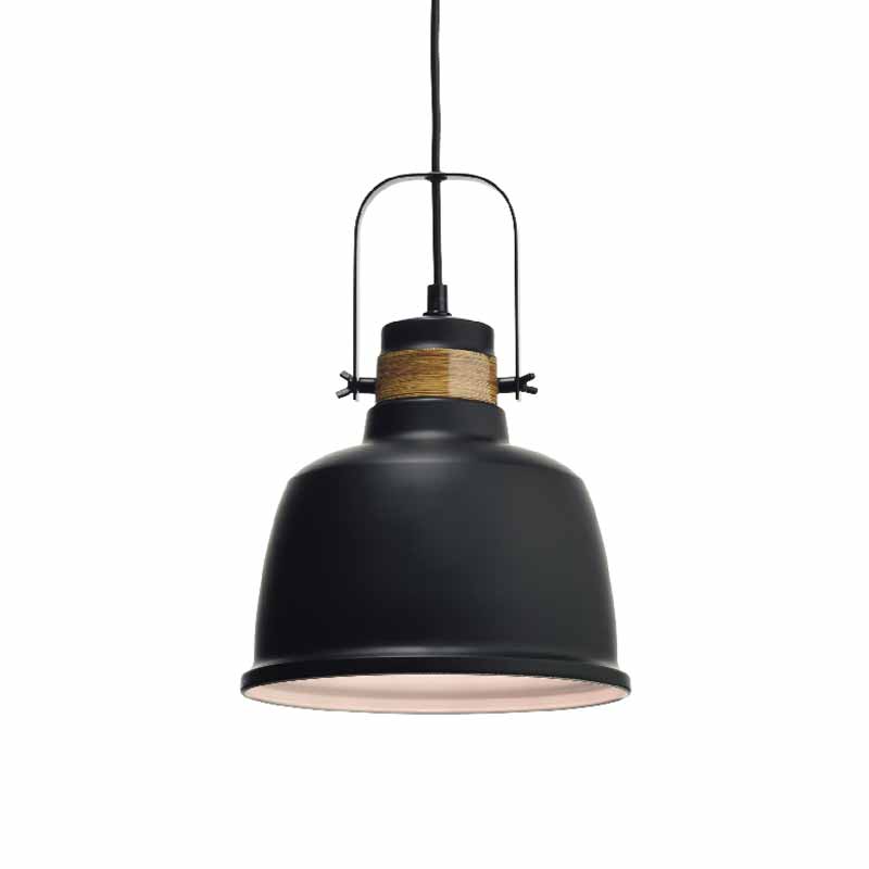 Φωτιστικό Οροφής Μονόφωτο Aca Ernest KS212622P Black Matt