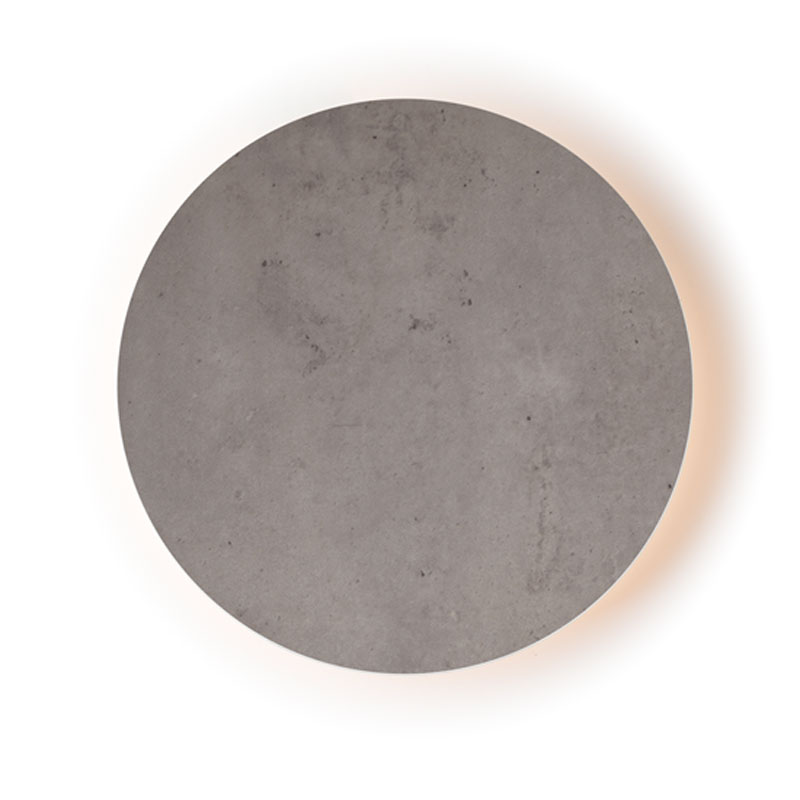 Απλίκα Τοίχου LED Aca Eclipse ZM1724LEDWC Cement Shade