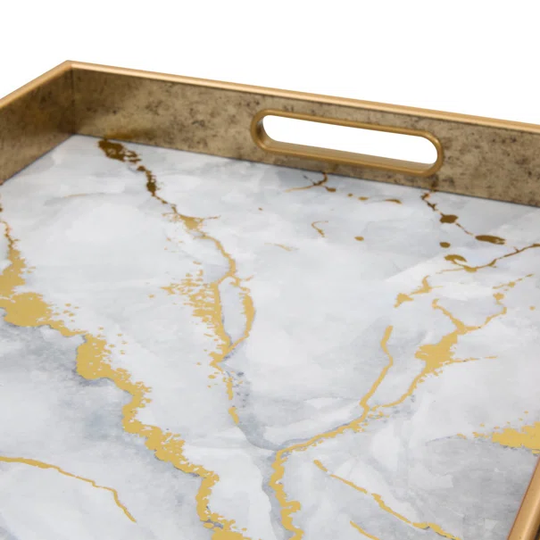 Δίσκος Διακόσμησης (44.7x31.6x4.5) A-S Calvi White Marble 215233A