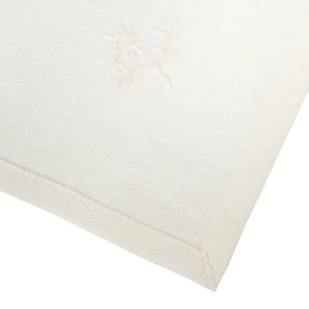 Πετσέτες Φαγητού (Σετ 4τμχ) A-S Joy White 215376A