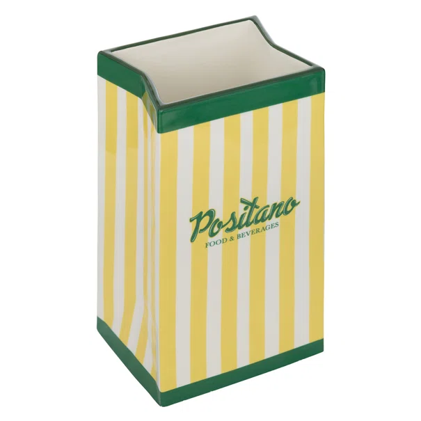 Διακοσμητικό Βάζο (12x10.3x22.4) A-S Positano Della Pasta 214125