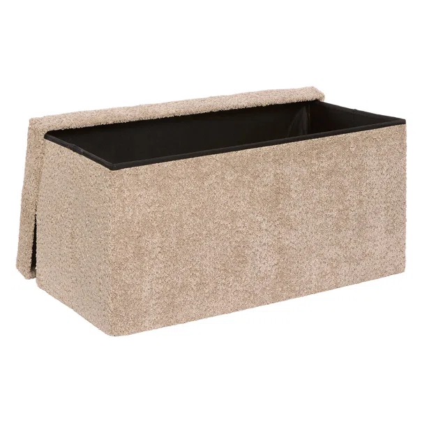 Ταμπουρέ Με Αποθηκευτικό Χώρο (76x38x38) A-S Soana Taupe 214228B