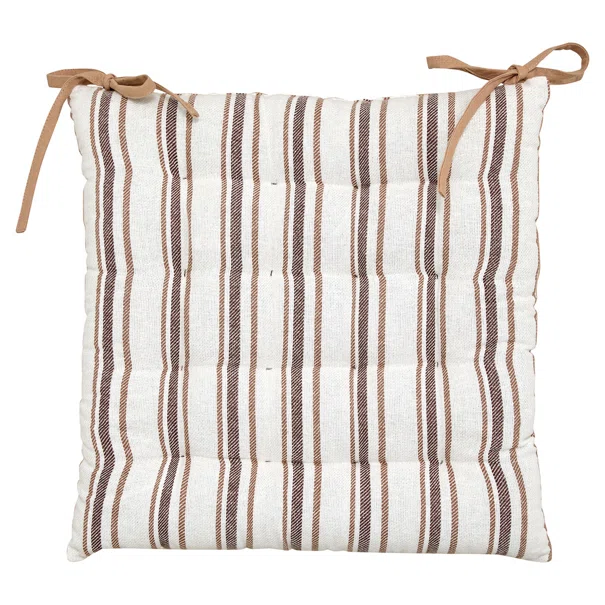 Μαξιλάρι Καρέκλας 2 Όψεων (38x38) A-S Groove Beige 215331B
