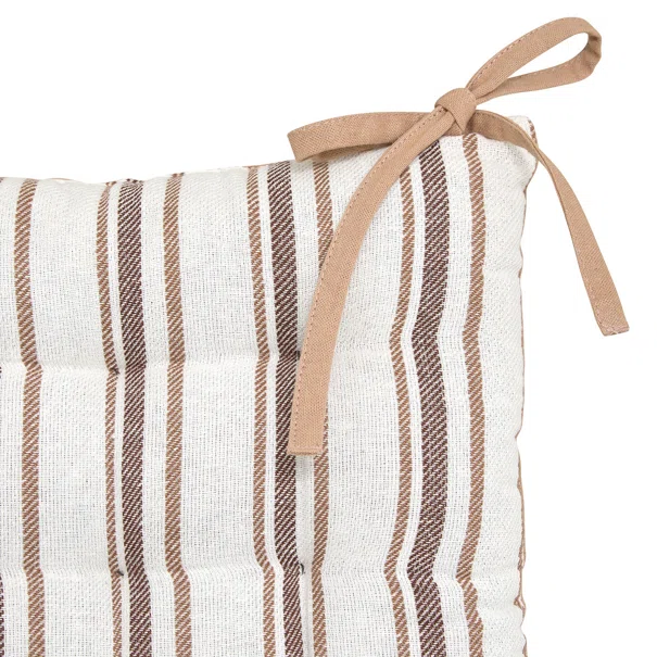 Μαξιλάρι Καρέκλας 2 Όψεων (38x38) A-S Groove Beige 215331B