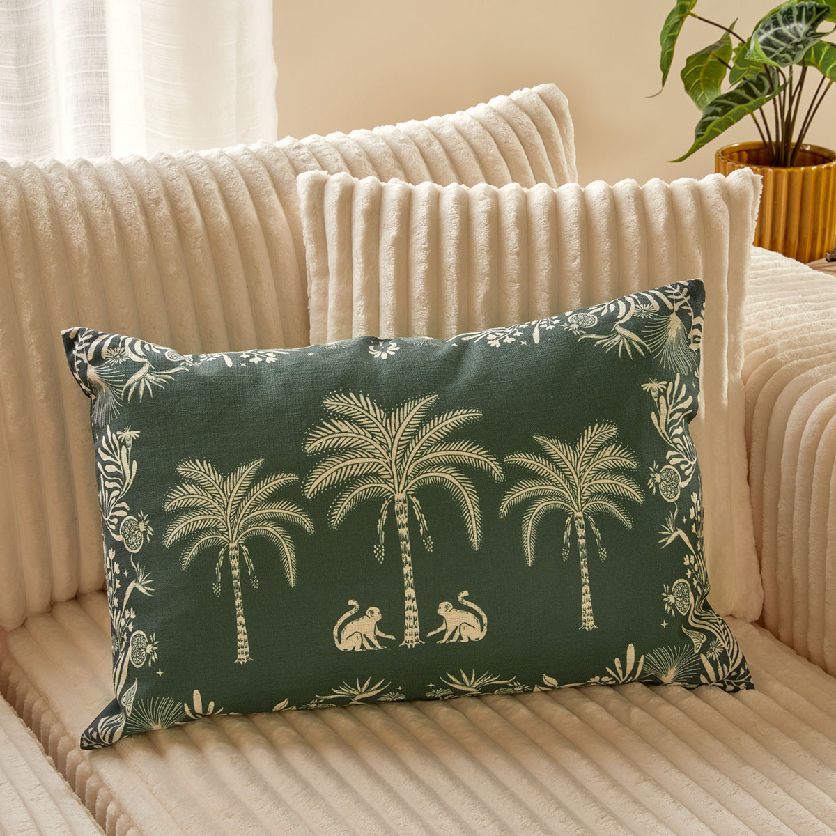 Αδιάβροχο Διακοσμητικό Μαξιλάρι (38x58) A-S Palm Resort 215384A