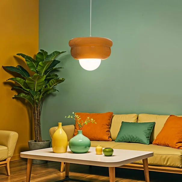 Φωτιστικό Οροφής Μονόφωτο A-S Patty Orange 213720A