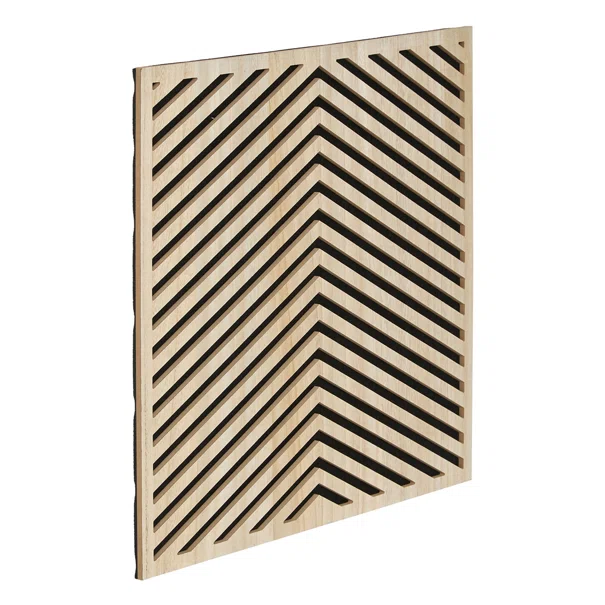 3D Πάνελ Τοίχου Ξύλινο (58x58) A-S Eileen Chevrons 215586