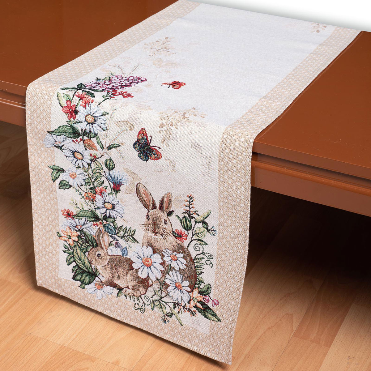 Πασχαλινή Τραβέρσα (45x140) Silk Fashion Alicia