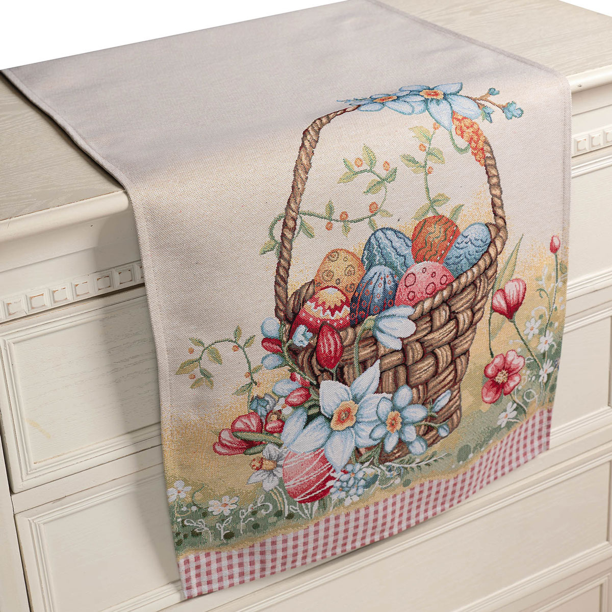 Πασχαλινή Τραβέρσα (45x140) Silk Fashion Magic Easter