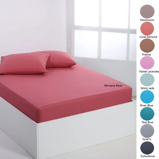 Σεντόνι Μονό Με Λάστιχο (105x200+35) Silk Fashion Essential