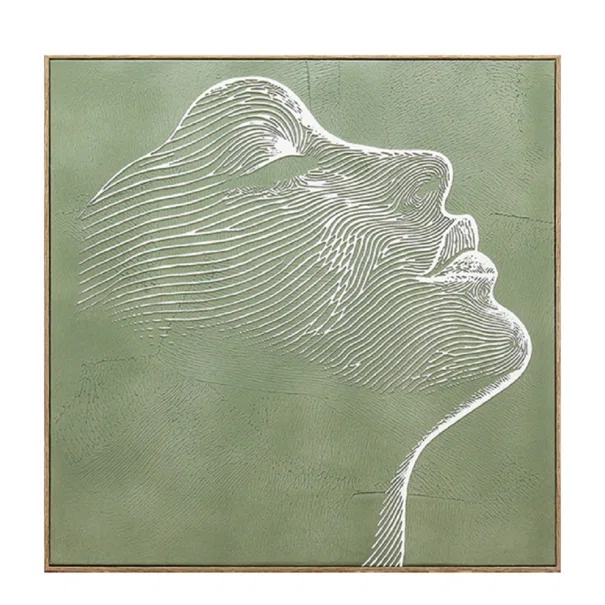 Πίνακας Με Κορνίζα (60x60) Espiel FAL416