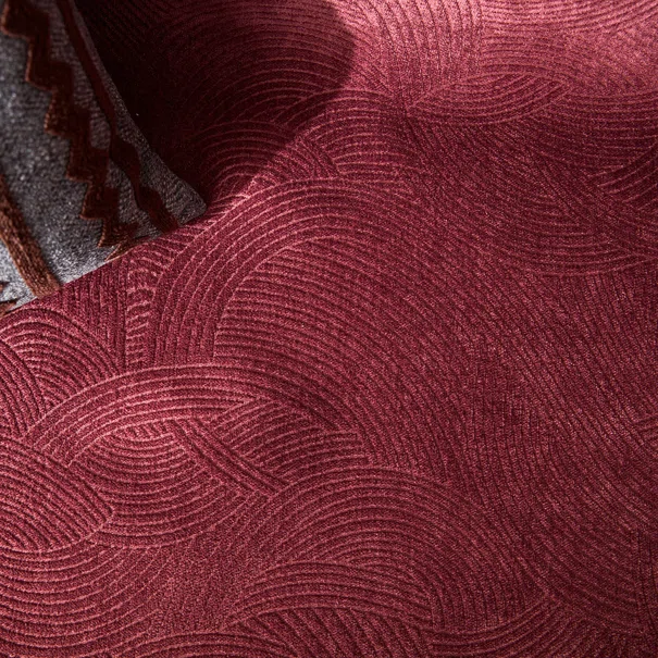 Ριχτάρι Πολυθρόνας Βελουτέ (180x180) Gofis Home Nimbus Pomegranate 447/02