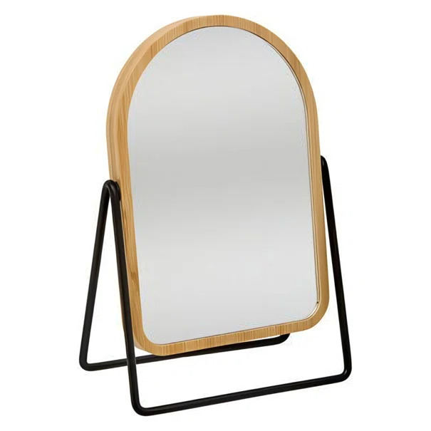 Επιτραπέζιος Καθρέφτης (17.5x6x20.5) F-V Bamboo Mirror 174865 Oval