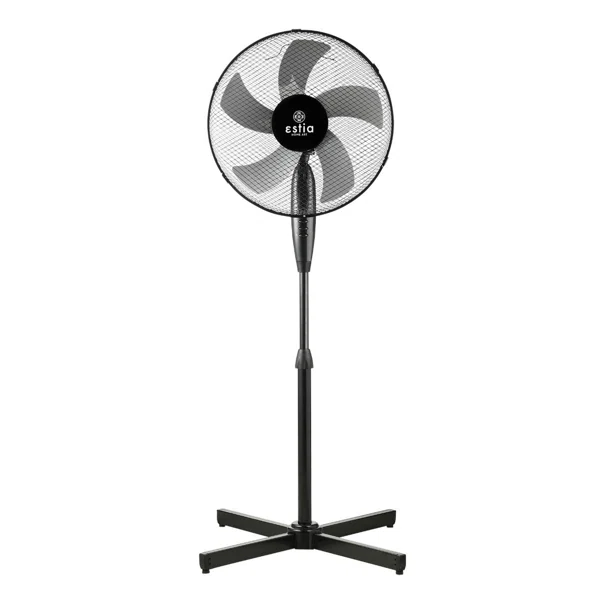Ανεμιστήρας Δαπέδου Με Ορθοστάτη 50W Estia Aeropulse Black 06-21481