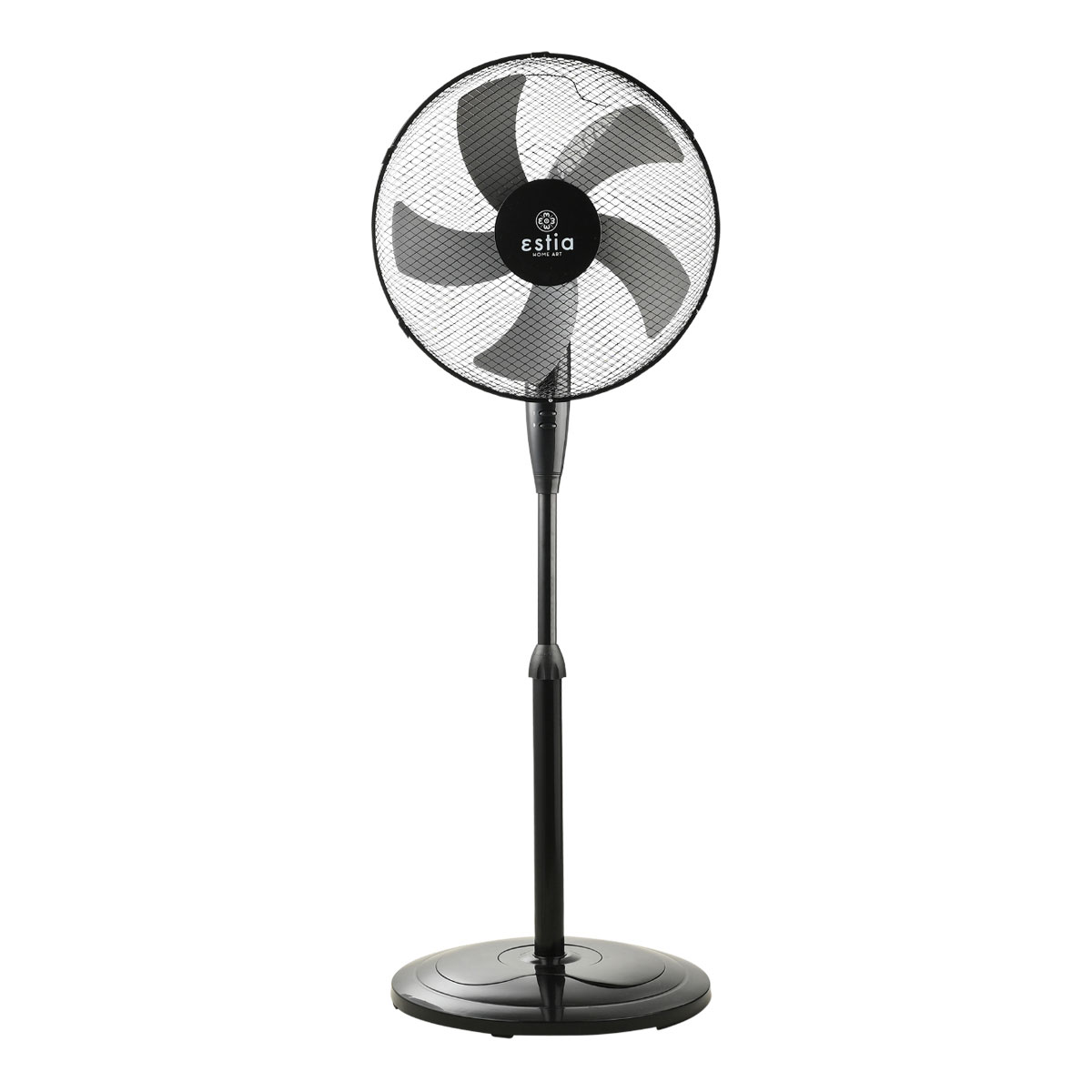 Ανεμιστήρας Δαπέδου Με Ορθοστάτη 50W Estia Aeropulse Black 06-21504