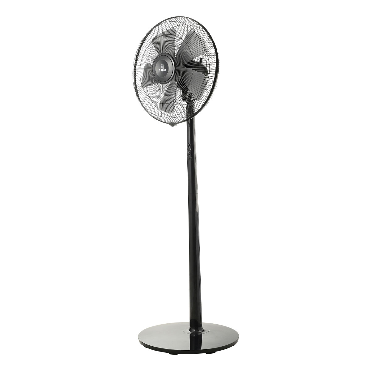 Ανεμιστήρας Δαπέδου Με Ορθοστάτη 55W Estia Levanto Black 06-21092