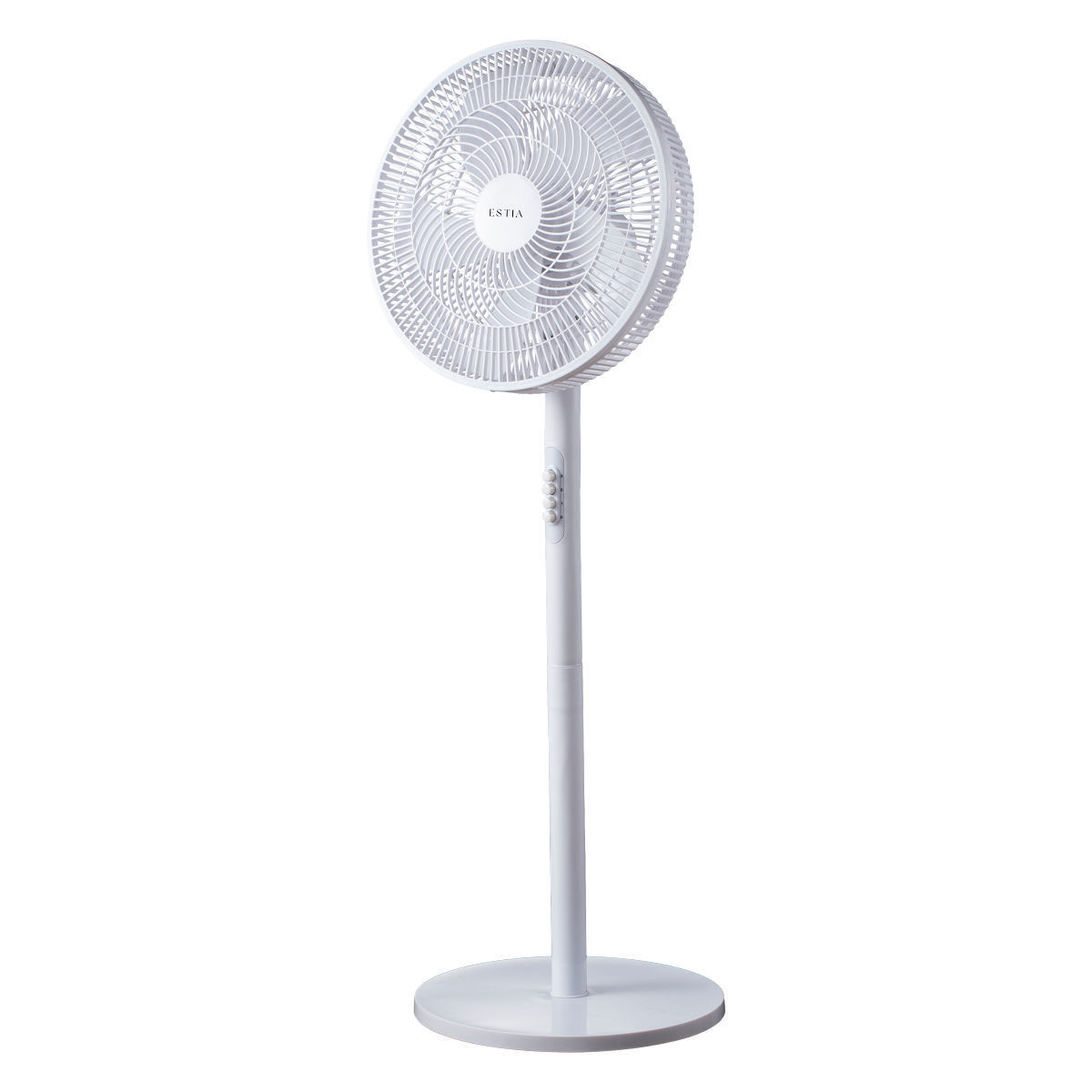 Ανεμιστήρας Δαπέδου Με Ορθοστάτη 50W Estia Auraflow White 06-30643