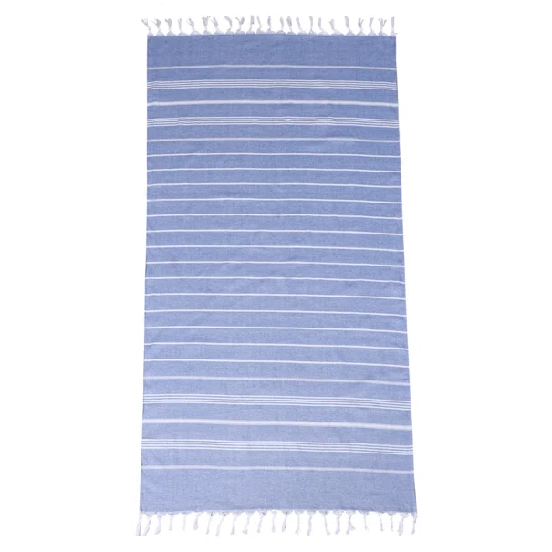 Πετσέτα Θαλάσσης (80x170) Estia Save The Aegean Navy Stripes 00-31091