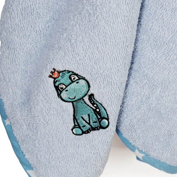 Βρεφική Κάπα (75x85) Dimcol Dinosaur 179 Sky Blue