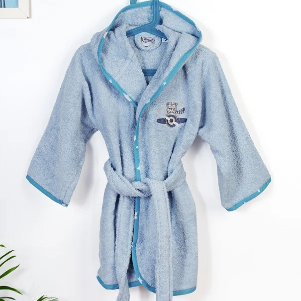 Βρεφικό Μπουρνούζι Dimcol Aviator 183 Sky Blue