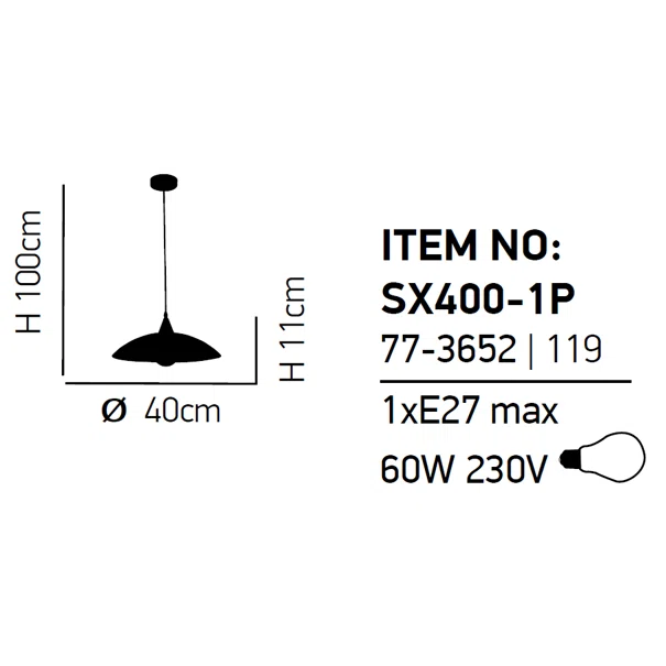 Φωτιστικό Οροφής Μονόφωτο Homelighting Talin 77-3652 Glass