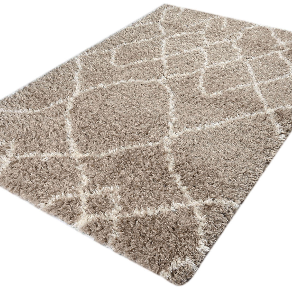 Χαλί (160X230) Polcarpet New Flokati 587 Vizon Χαλιά Σαλονιού Χειμερινά Shaggy Spitishop