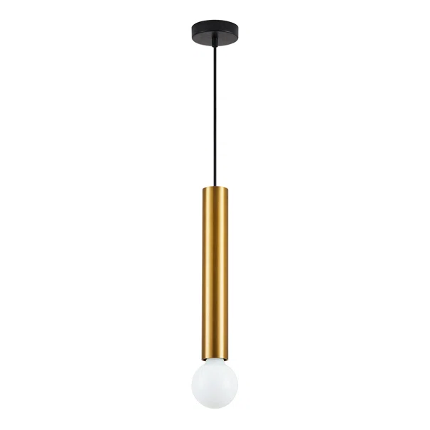 Φωτιστικό Οροφής Μονόφωτο Homelighting Adept Tube 77-8270 Gold Matt