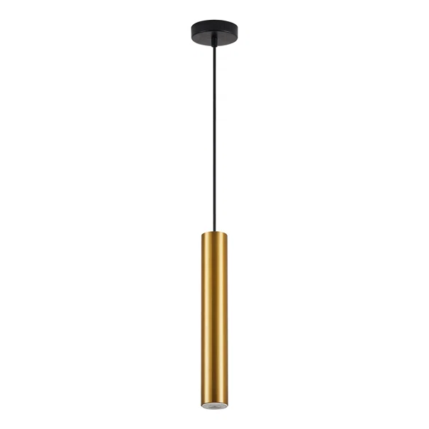 Φωτιστικό Οροφής Μονόφωτο Homelighting Adept Tube 77-8270 Gold Matt
