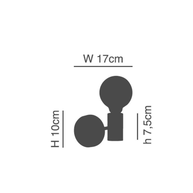 Απλίκα Τοίχου Homelighting Adept Tube 77-8253 Black Φωτιστικά Απλίκες Spitishop