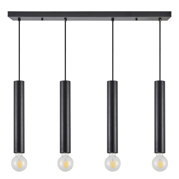 Φωτιστικό Οροφής Πολύφωτο Homelighting Adept Tube 77-8674 Black