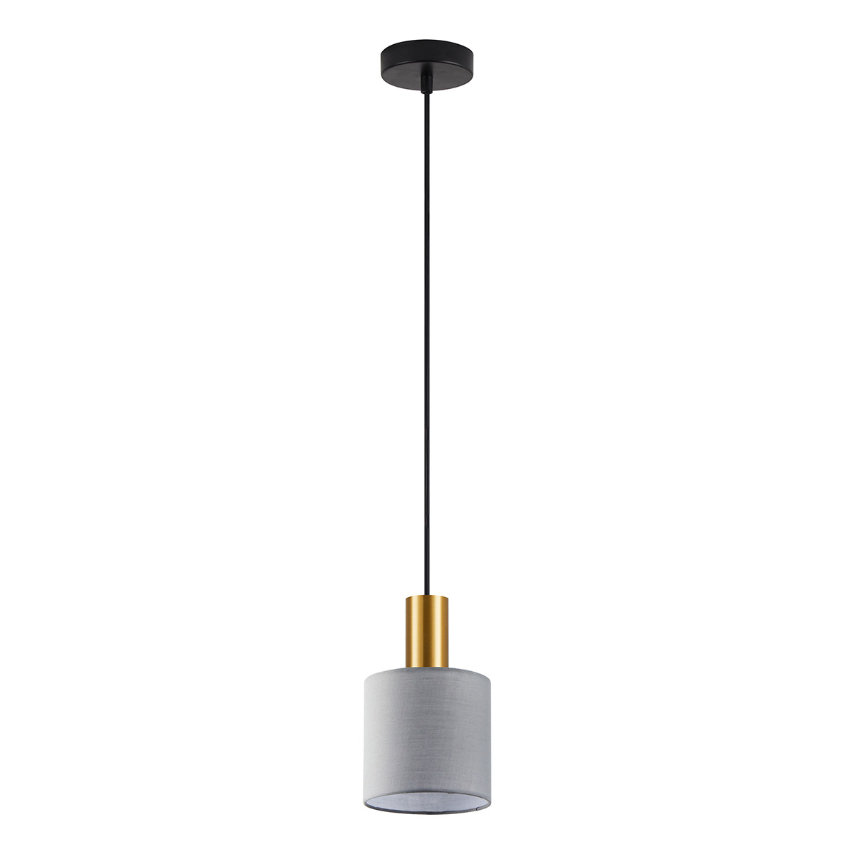 Φωτιστικό Οροφής Μονόφωτο Homelighting 77-8603 Gold/Grey