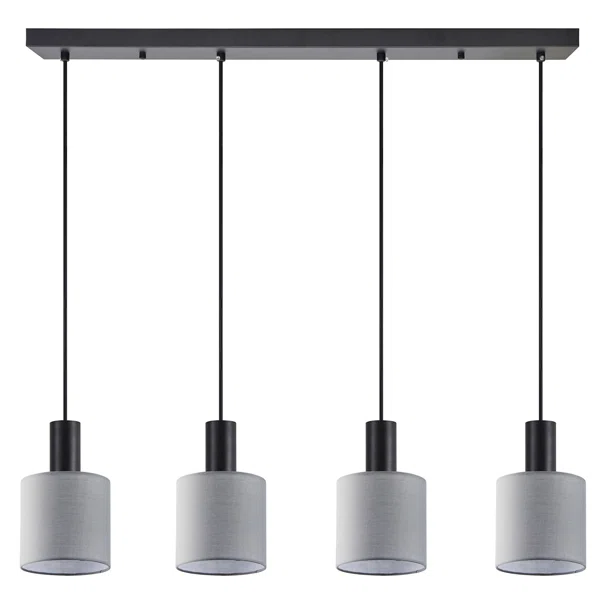 Φωτιστικό Οροφής Πολύφωτο Homelighting 77-8518 Black/Grey