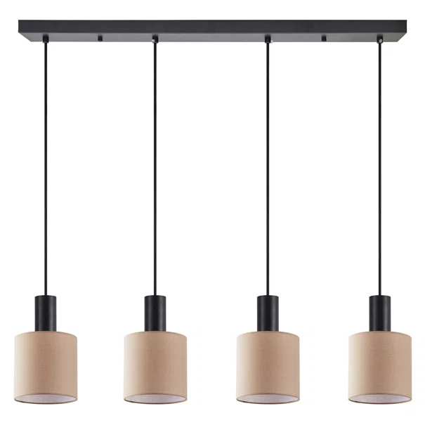 Φωτιστικό Οροφής Πολύφωτο Homelighting 77-8525 Black/Brown