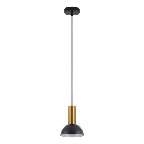 Φωτιστικό Οροφής Μονόφωτο Homelighting 77-8645 Gold/Black