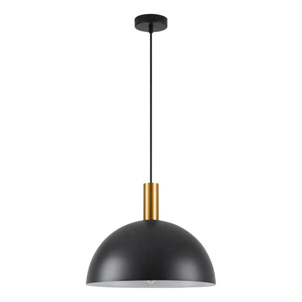 Φωτιστικό Οροφής Μονόφωτο Homelighting 77-8588 Gold/Black