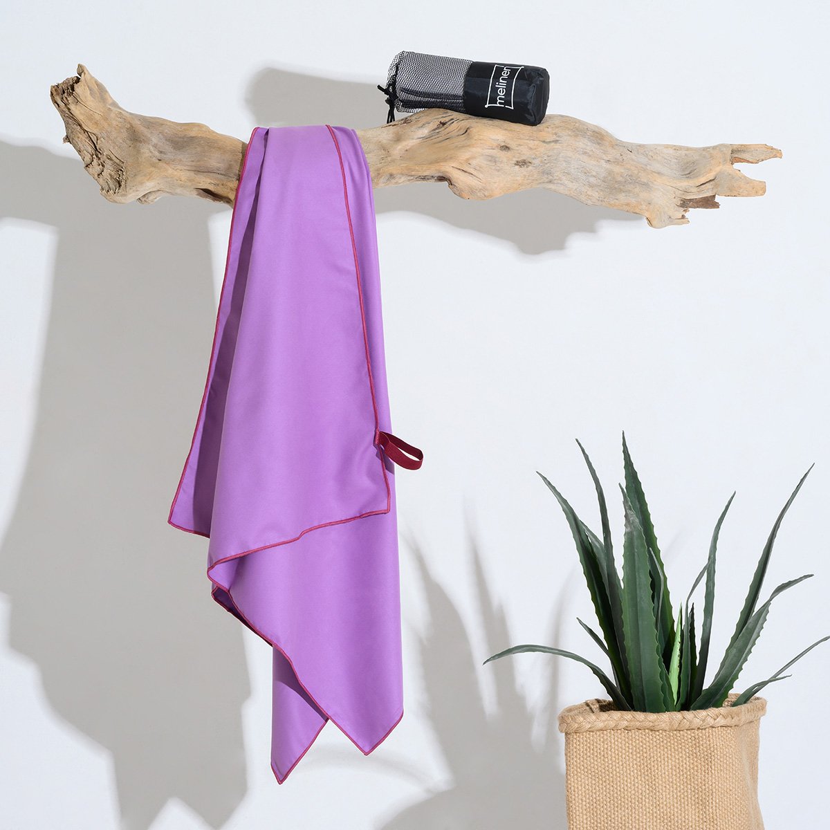 Πετσέτα Γυμναστηρίου (50x90) Melinen Gym Purple