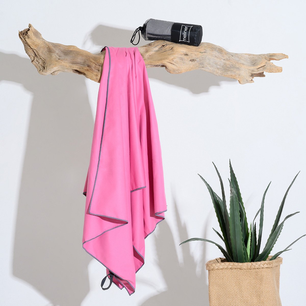 Πετσέτα Microfiber (80x170) Melinen Gym Fuchsia