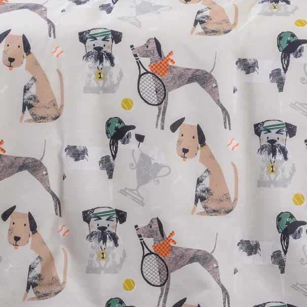 Σεντόνια Μονά (Σετ) Melinen Kids Line Doggy