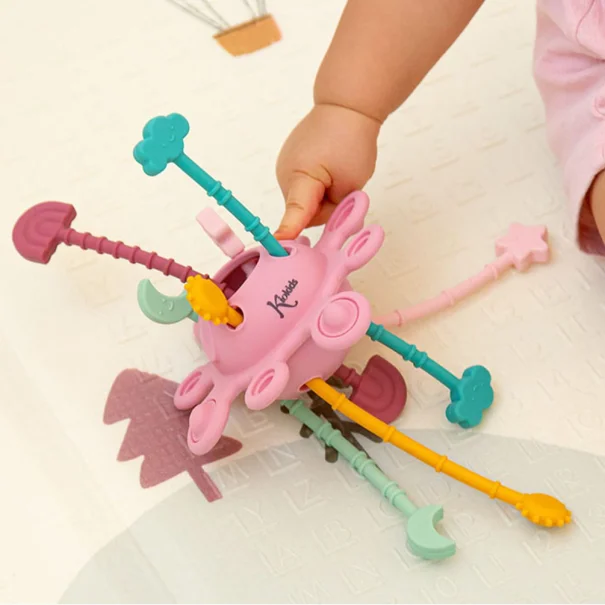 Μασητικό Kiokids Planet Ροζ 6593