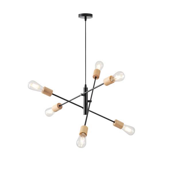 Φωτιστικό Οροφής Πολύφωτο Eurolamp Edison 144-30122