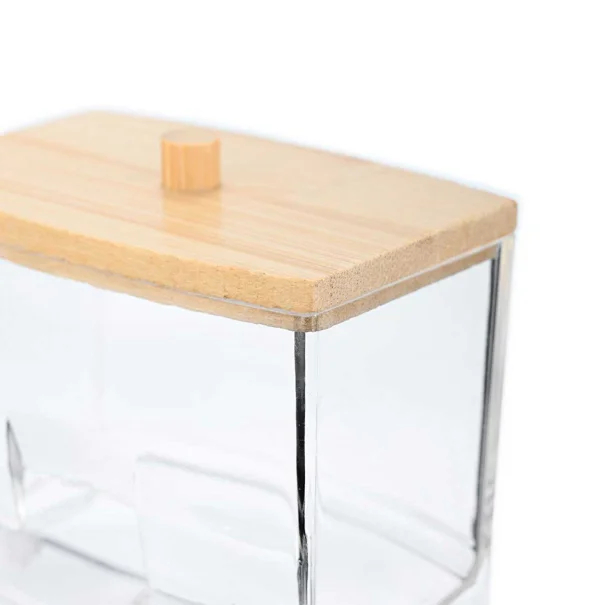 Δοχείο Για Μπατονέτες (9x7.5x7) Homely Bamboo Essentials 02-17644