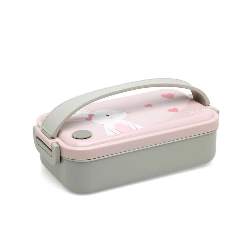 Φαγητοδοχείο 550ml (19x11x6) Kiokids Lovely Bunny 3531