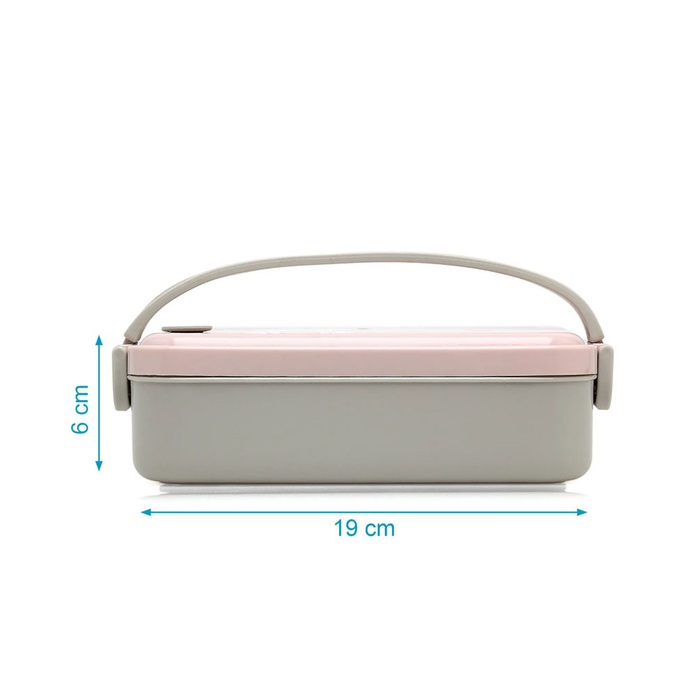 Φαγητοδοχείο 550Ml (19X11X6) Kiokids Lovely Bunny 3531 Παιδικά Είδη Φαγητού & Αξεσουάρ Σερβιρίσματος Φαγητοδοχεία Spitishop